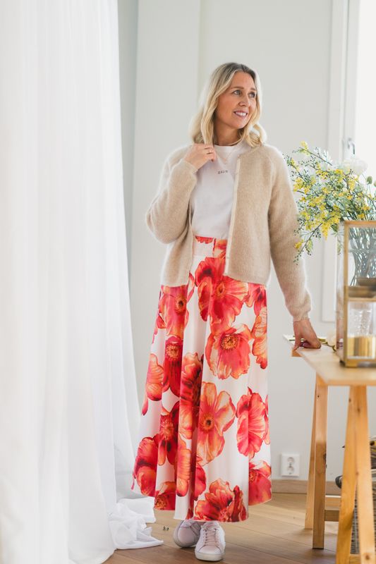 Savannah Skirt Maui Flower 