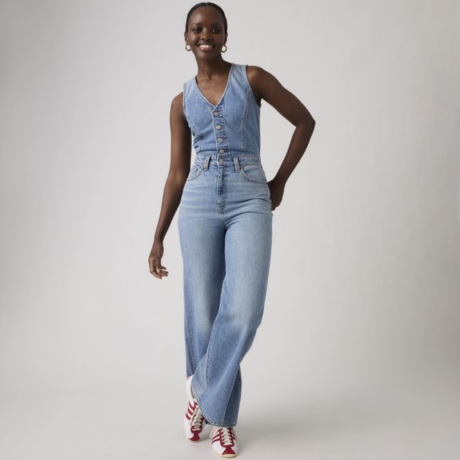 Hovedbilde Denim Vest Wide Leg Jumpsuit Own It 