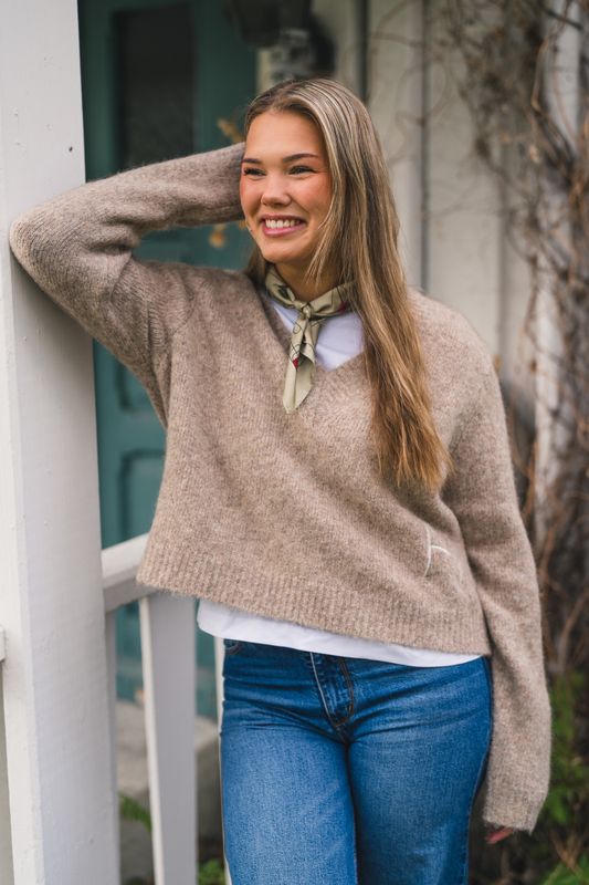 Pernille Sweater Savannah Tan
