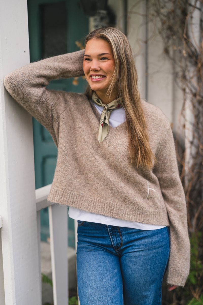Pernille Sweater Savannah Tan