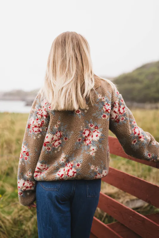 Rype Fleece Jacket Taupe Mix 