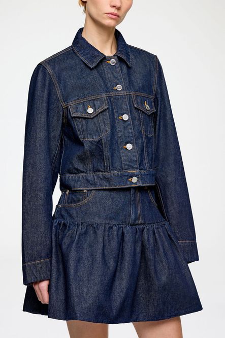 Hovedbilde Rinse Denim Cropped Jacket Rinse 