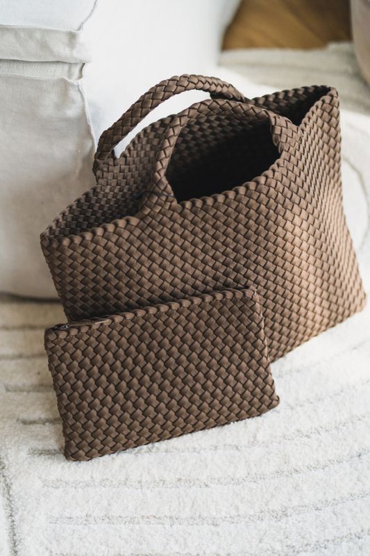 St Barths Medium Tote Mink 