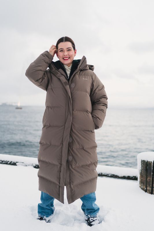 Glittertind Down Jacket Taupe 