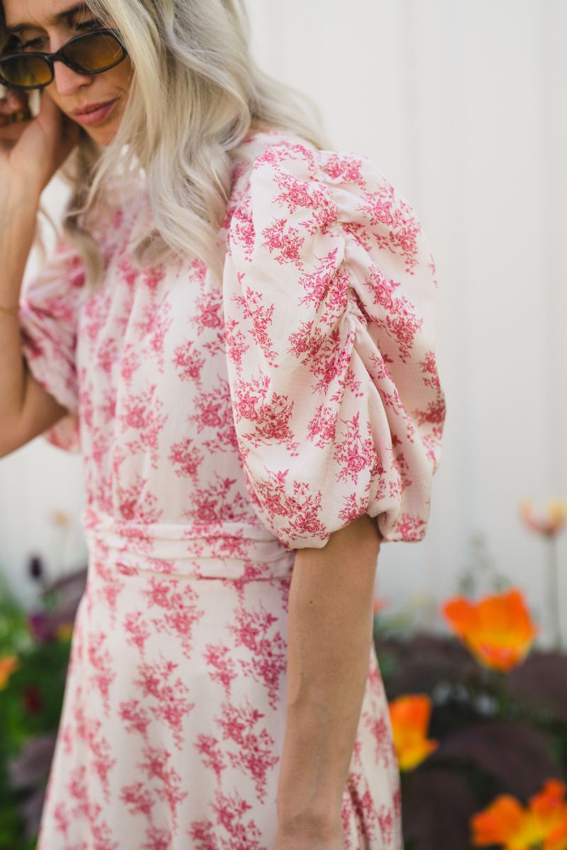 Kikka Wild Rose Dress Pink 