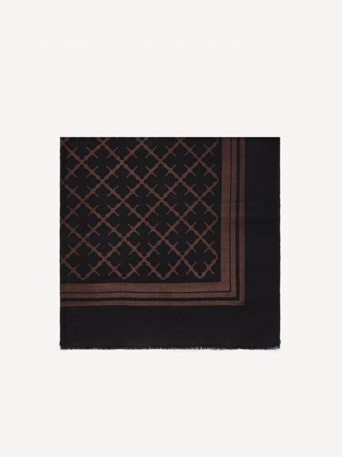 Hovedbilde Cornelis Wool Scarf Dark Chokolate