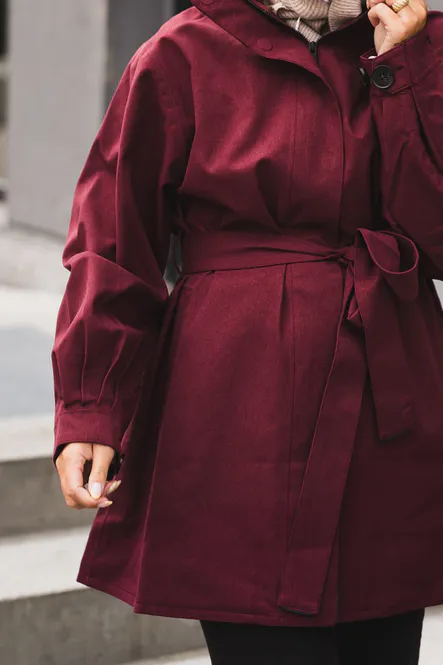 Hovedbilde Rossby Coat Wine Red 