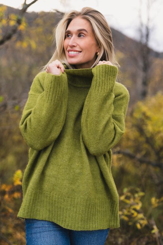 Vitow Pullover Matcha Melange 