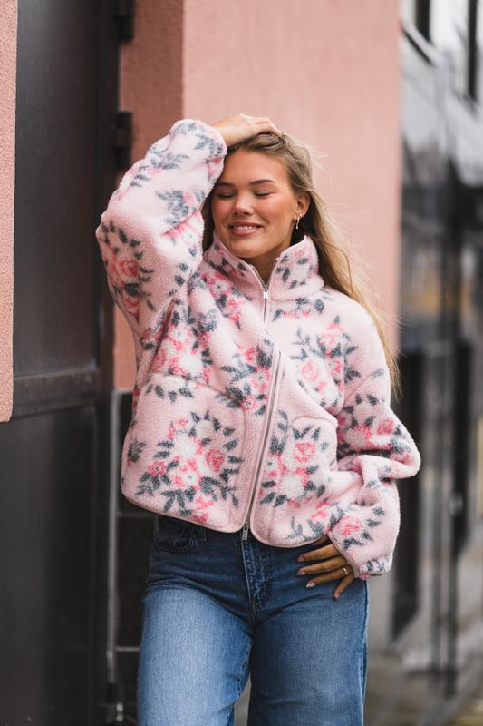 Rype Fleece Jacket Light Pink Mix 