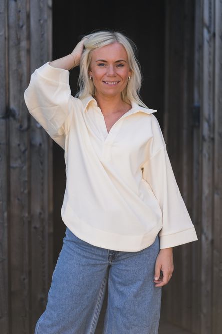 Hovedbilde Caspian Blouse Offwhite 