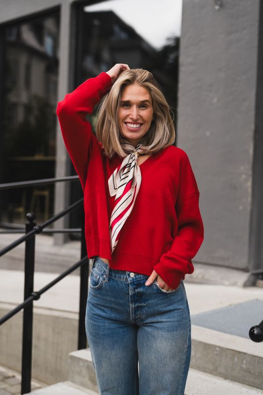 Lee Sweater Tango Red 