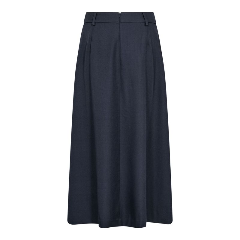 Luna Pocket Pleat Skirt Navy 