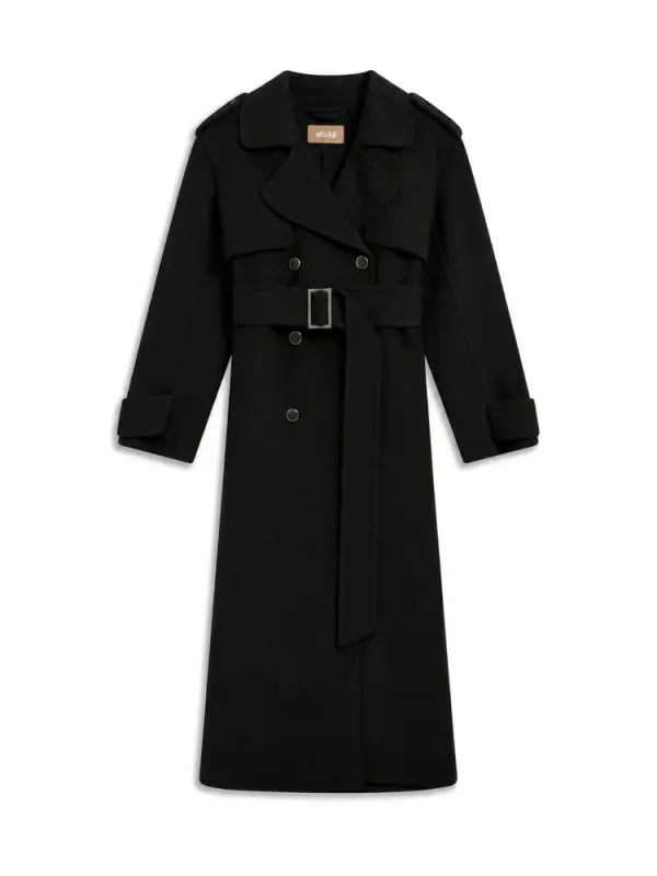 Yua Coat Black 