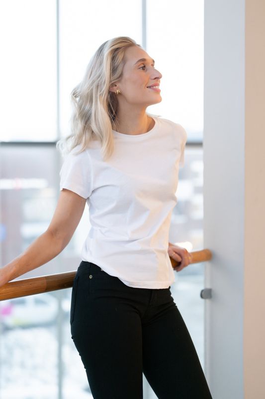 Solly Tee Solid 205 White 