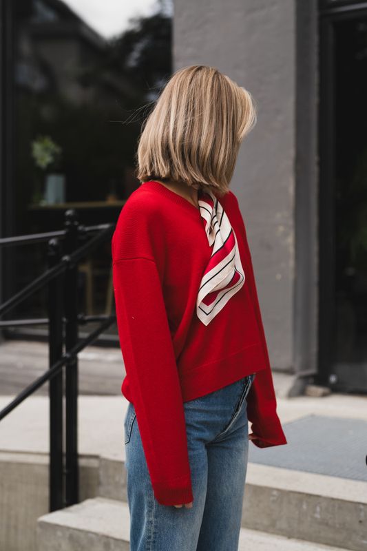 Lee Sweater Tango Red 
