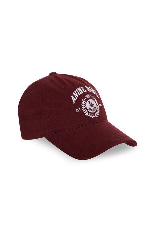 Jeremy Baseball Collegiate Cap Fig Burgundy 