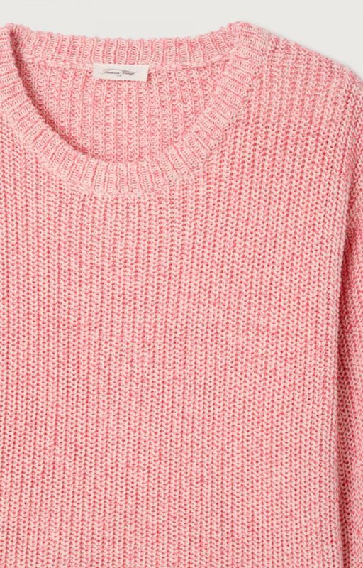 Twily Jumper Pink Marled White 