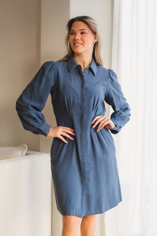 Elsa Asana Dress Vintage Indigo