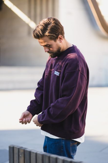 Hovedbilde Plizzy Sweats Vintage Mahogany 