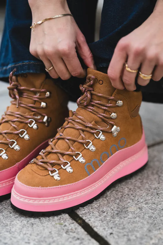 Vidda Shearling Cognac Pink 