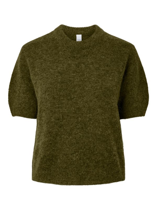 Johi SS Wool Blend Pullover Fir Green 