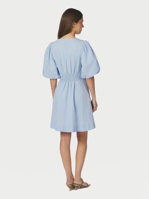 Halli Linen Dress Light Blue 