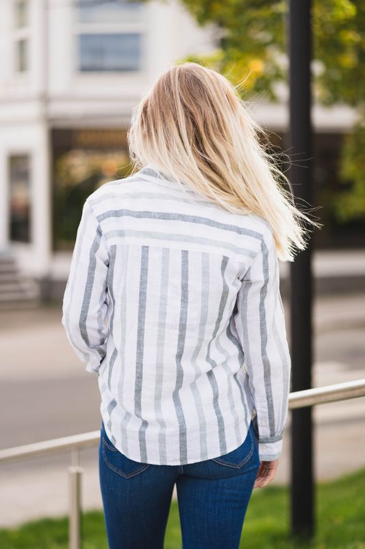 All Purpose Shirt Desert Sage Stripe 