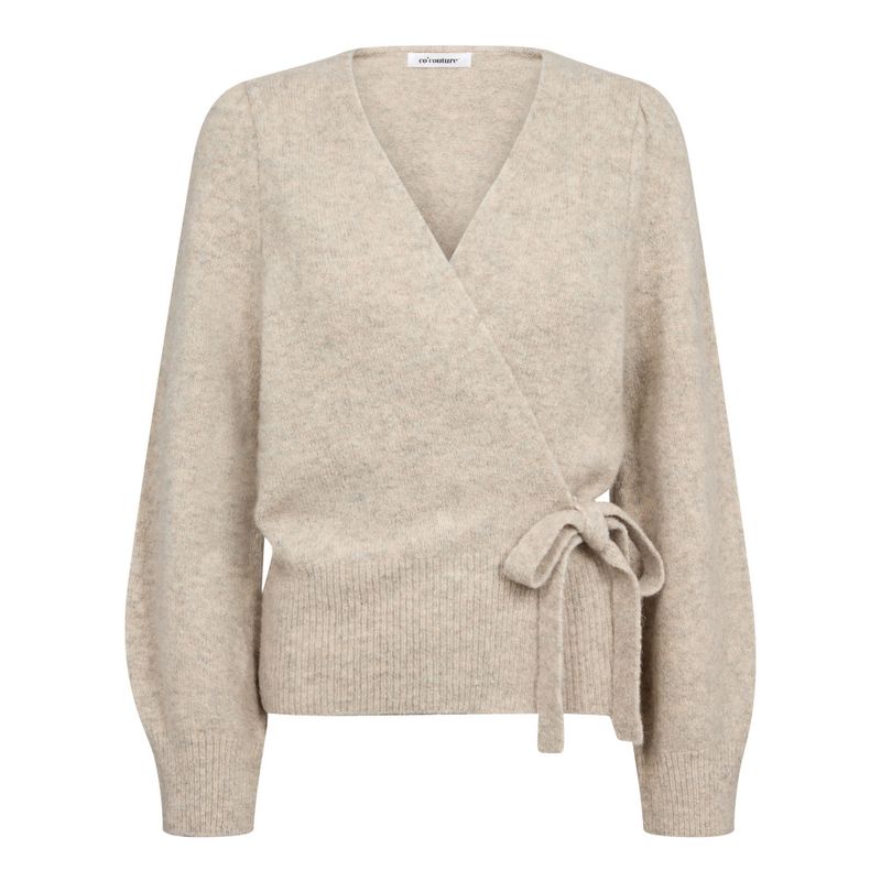 Roger Wrap Cardigan Creme 