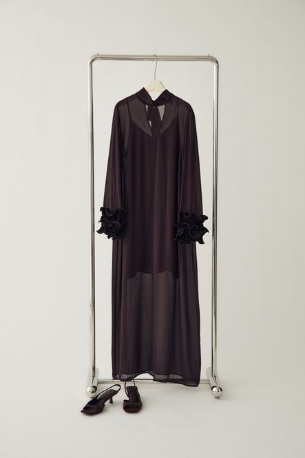 Hovedbilde Latania Long Dress Chocolate