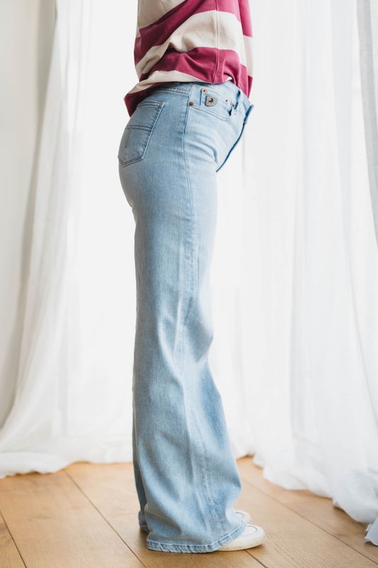 Palazzo Hypersoft Bleach