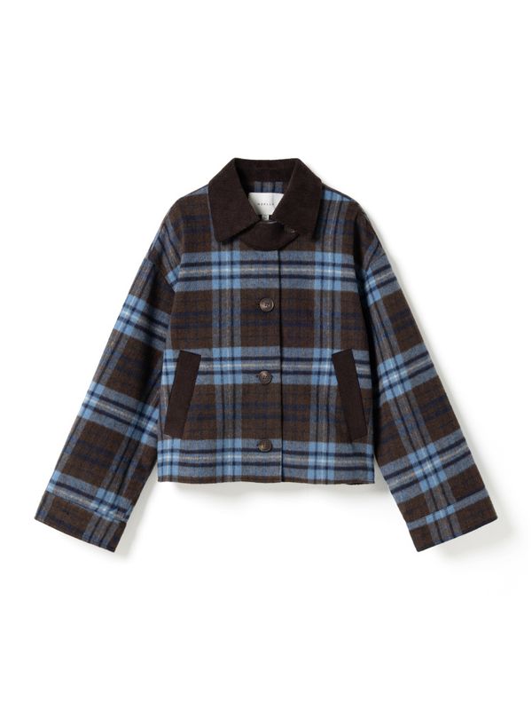 Maiya Jacket Daliyah Blue Check 