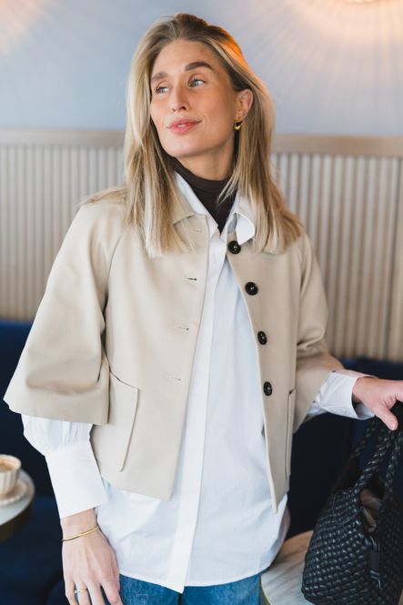 Hovedbilde Rosemma Trench Mini Jacket Beige 