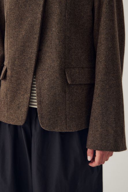 Hovedbilde Monique Blazer Tobacco Melange 