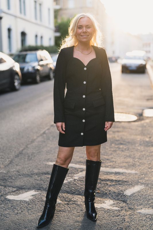 Lilo Mini Dress Black 