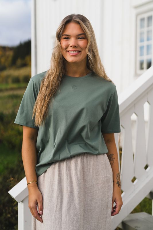 Melea Icon Tee Laurel W/Cilant 