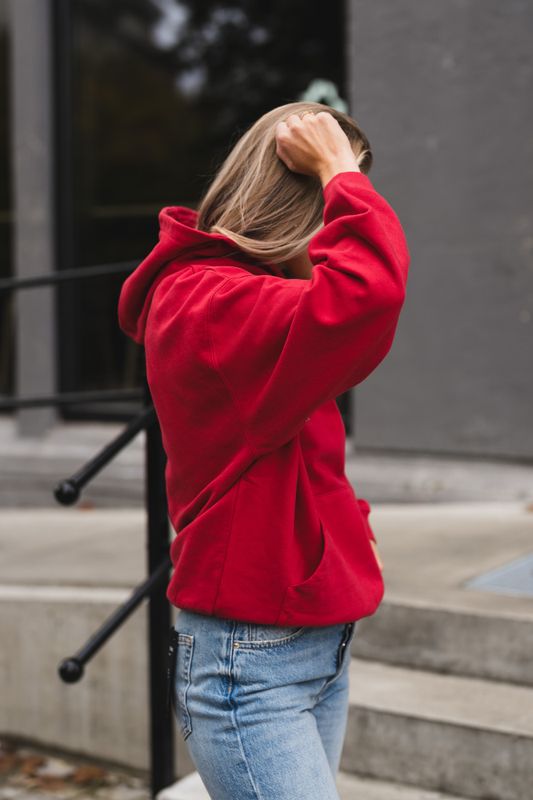 Harvey Sweatshirt Tango Red 