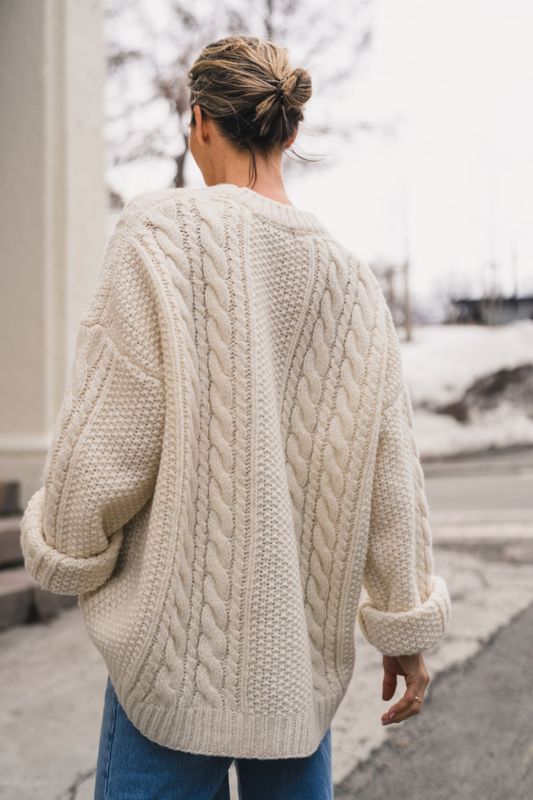 Bodil Sweater Ecru