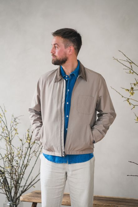 Hovedbilde Sarobin Z Jacket 14265 Greige 