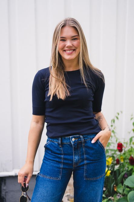 Hovedbilde Granny SS Tee Navy 