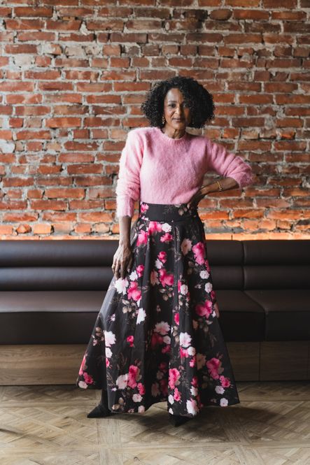 Hovedbilde Taffeta Maxi Skirt Soft Bloom 