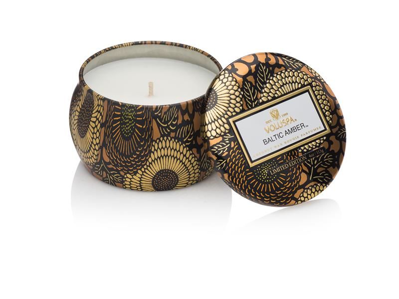 Mini Tin Candle Baltic Amber 