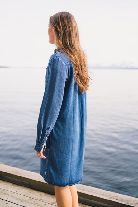 Hovedbilde Shirt Dress Coastal Sky 