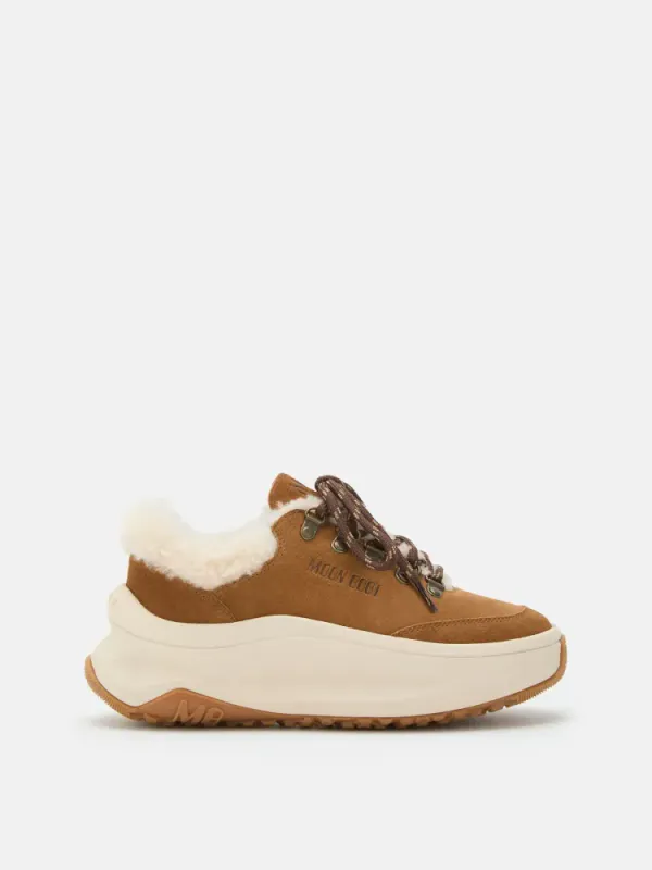 City Shearling Cognac 