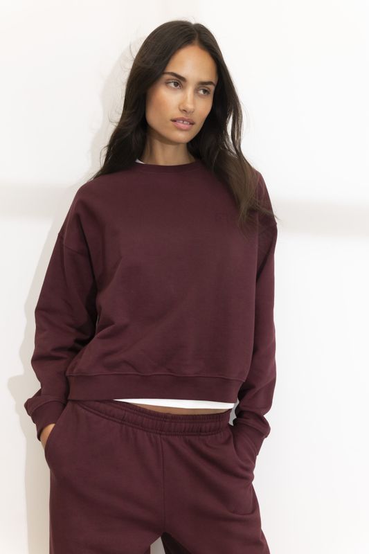 Mara Sweatshirt Deep Plum 