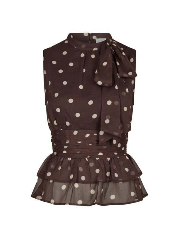 Ansol Big Dot Top Brown 