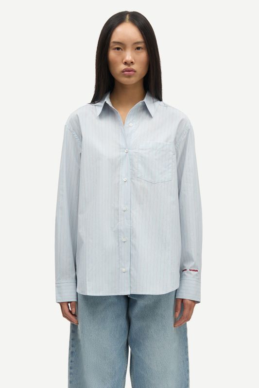 Salova Pocket Shirt 15756 Rugby Blue Stripe 