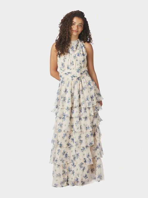 Hovedbilde Marli Amazing Chiffon Rose Dress Light Blue 