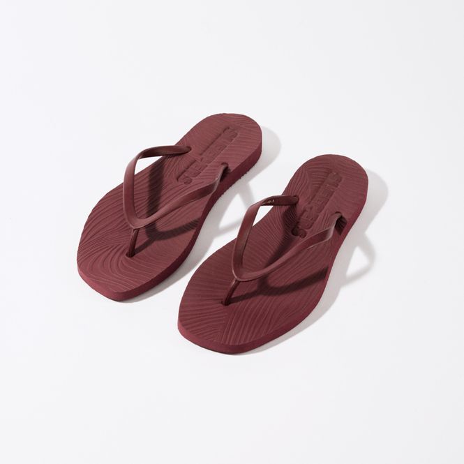 Hovedbilde Tapered Flip Flops Burgundy 