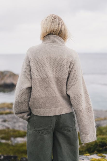 Hovedbilde Tine Cardigan Taupe Mix 
