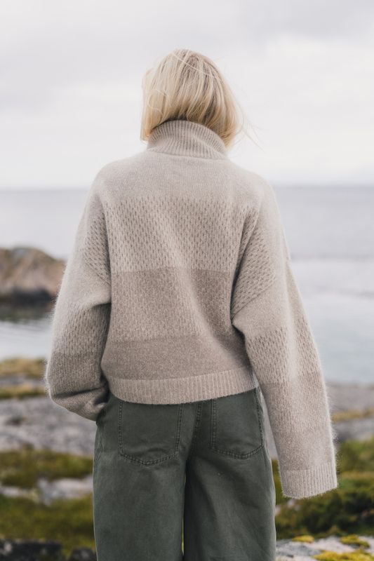 Tine Cardigan Taupe Mix 